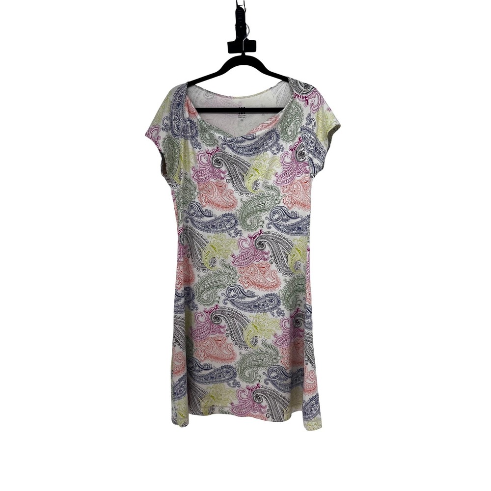 Title Nine Womens‎ Paisley Print Dress Multi Color Size M